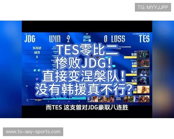 赛后复盘：TES与JDG对决中的技术分析与战术探讨